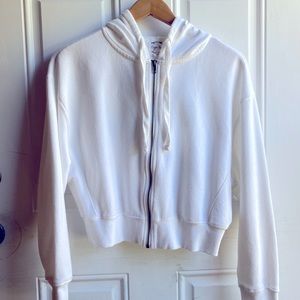 Hippie Rose Cropped Hoodie. Women’s Small